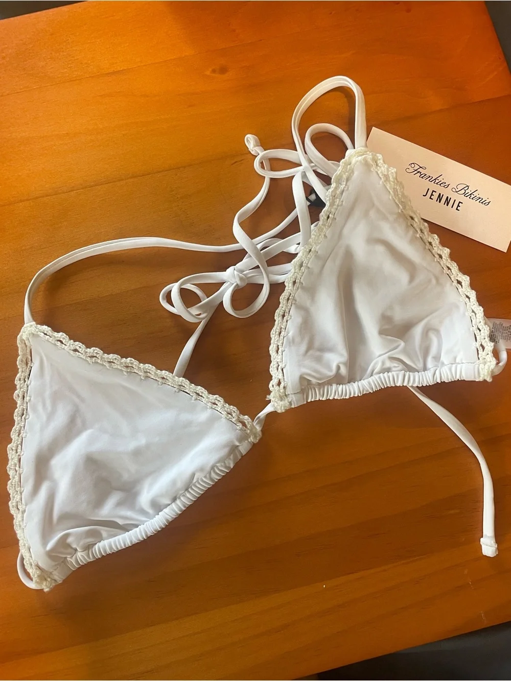 Frankie’s Bikinis x JENNIE Nick Triangle Bikini Top